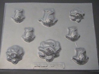 505 Rosebuds Chocolate Candy Mold